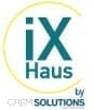 Das Logo des iX-Haus der Crem Solutions GmbH & Co. KG