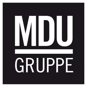 Das Logo der MDU GRUPPE