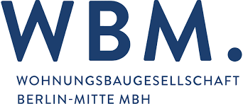 Das Logo der WBM Wohnungsbaugesellschaft Berlin-Mitte mbH